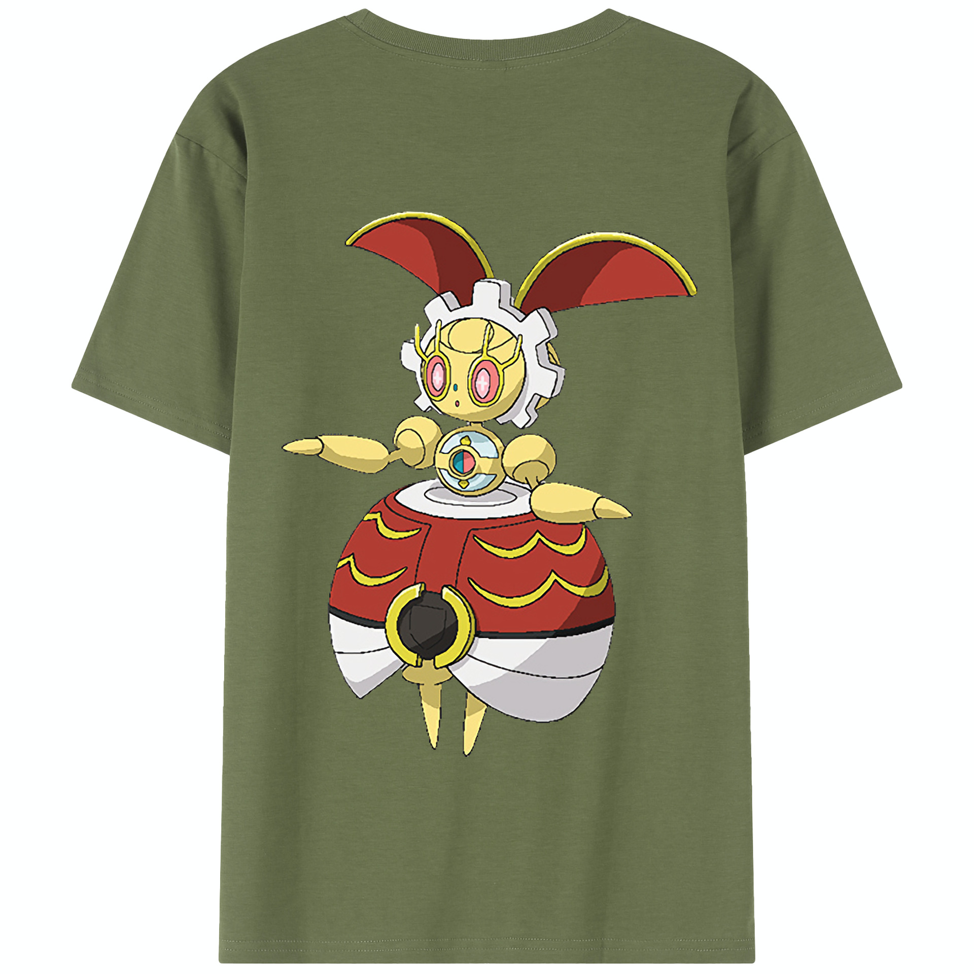 （画像用） ポケットモンスター Pokémon 綿100％半袖Tシャツ（背面プリント）
